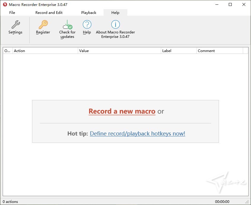 Macro Recorder Enterprise3.0.47 键盘鼠标操作动作录制工具