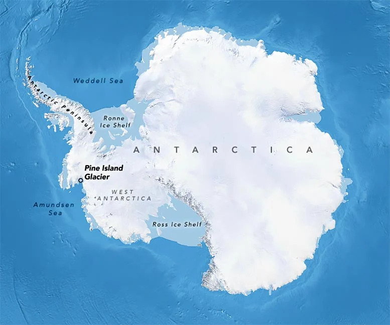 科学家发现南极洲冰架大范围的变薄在20世纪90年代加速